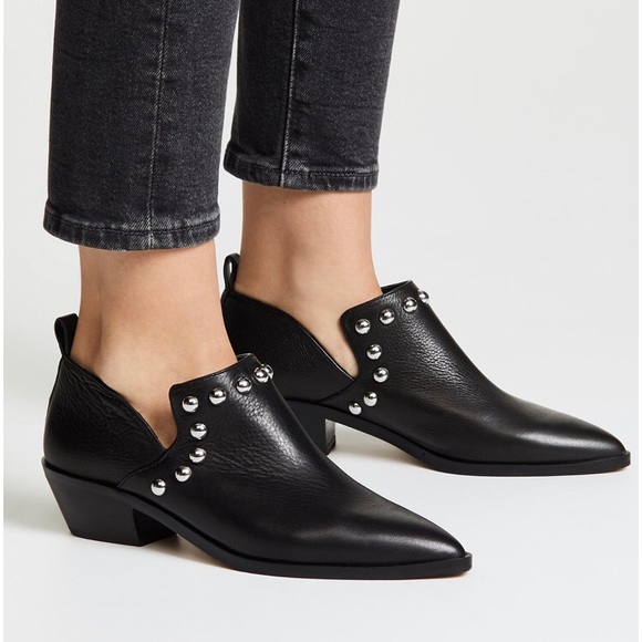 rebecca minkoff korlyn studded bootie